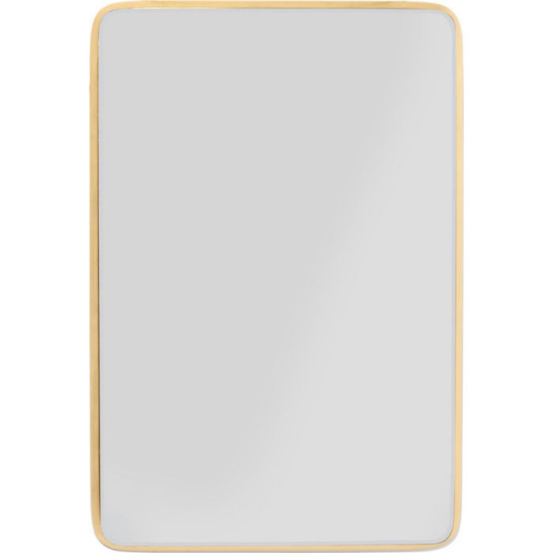 Mirror Jetset Square Gold 94x64cm